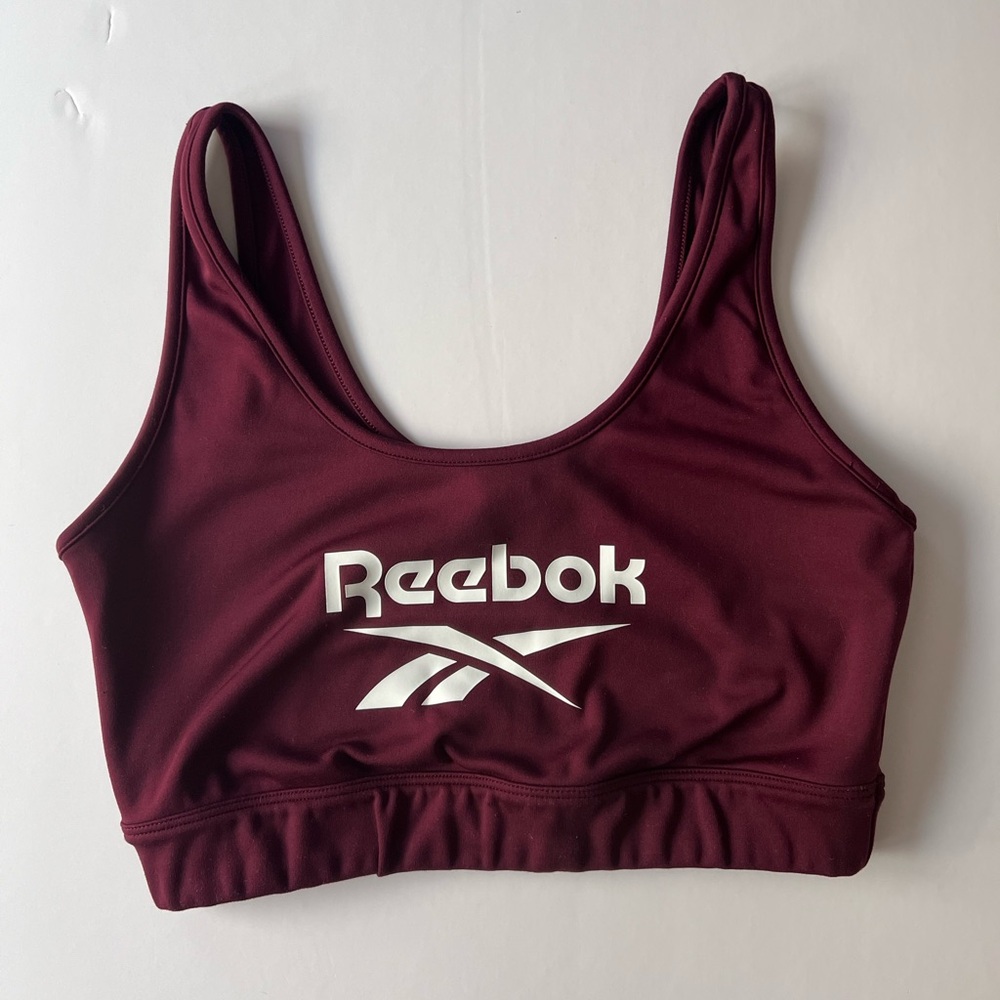 Reebok Women's Burgundy Sports Bra